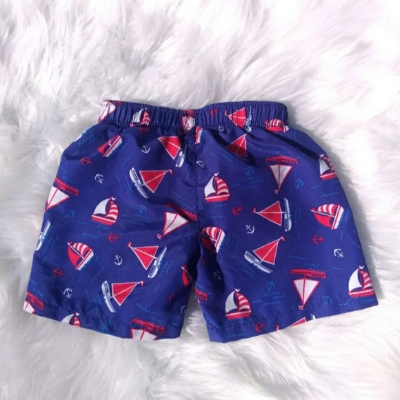 Sailboat swim shorts size 18 months - Picture 3 of 4